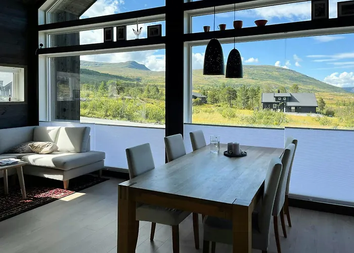 Modern Cabin In Maurset In Hardangervidda Feriehus
